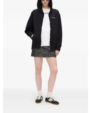 Karl Lagerfeld ロゴレオパード ジップパーカー - サムネイル2