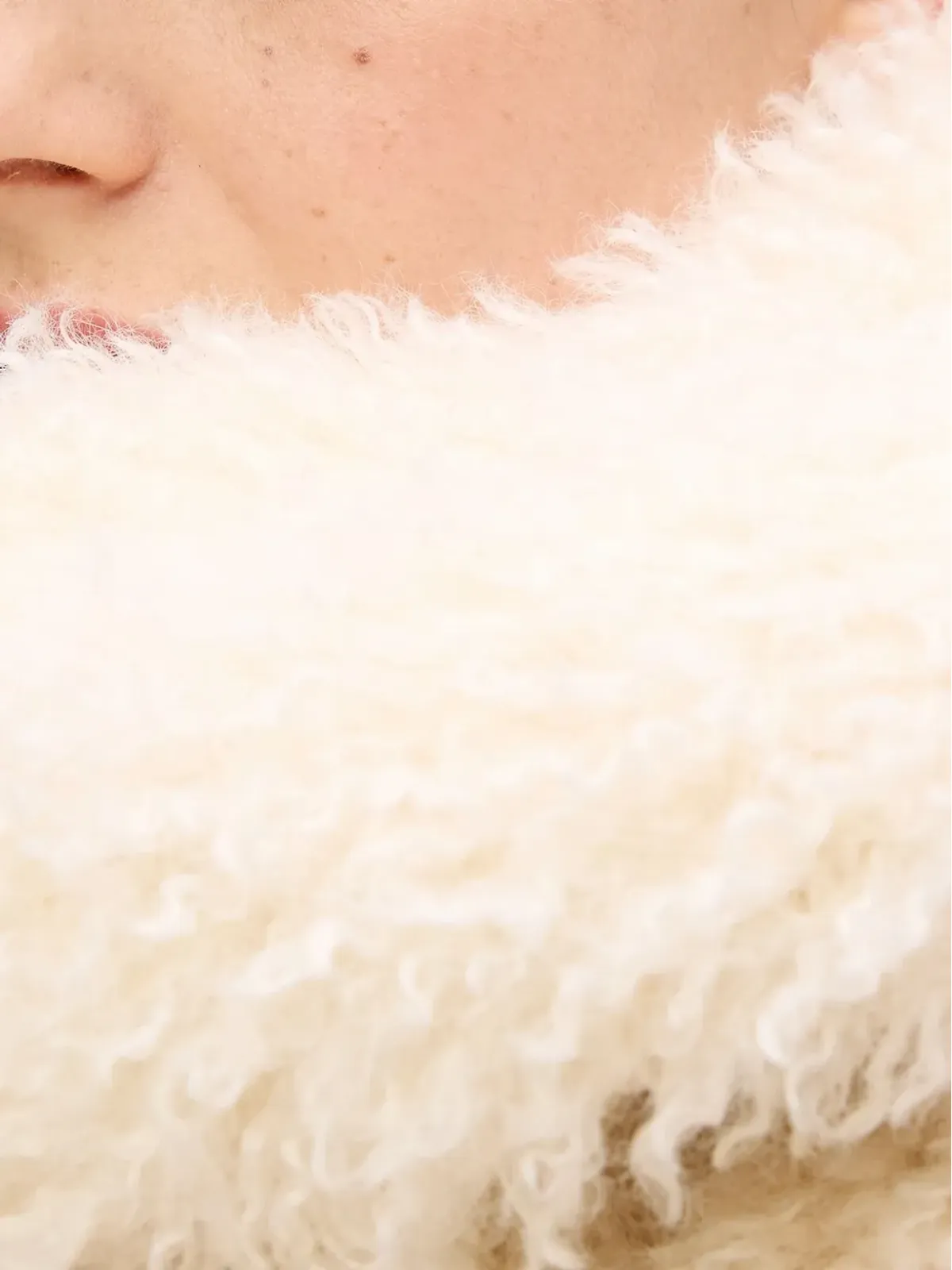 Karl Lagerfeld Karl Studio faux-fur coat - Neutrals - 画像5
