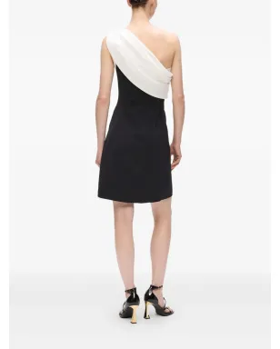 Karl Lagerfeld ミニドレープ ワンショルダードレス - サムネイル3