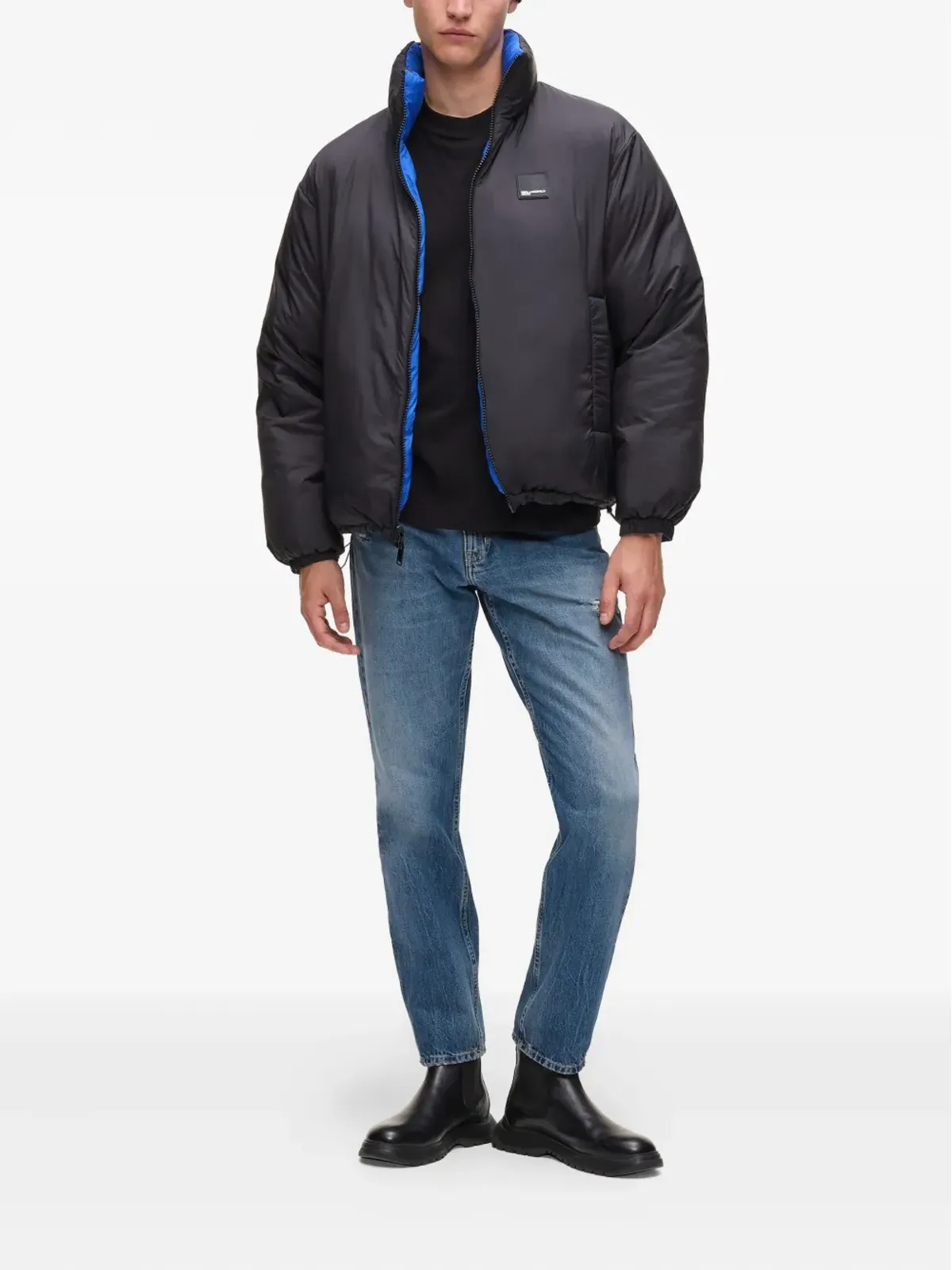 Karl Lagerfeld Jeans リバーシブルダウンジャケット - 画像2