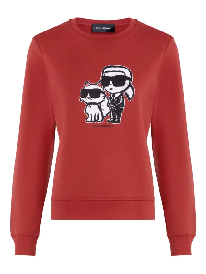 Karl Lagerfeld Karl Lagerfeld スケッチプリントセーターの商品画像