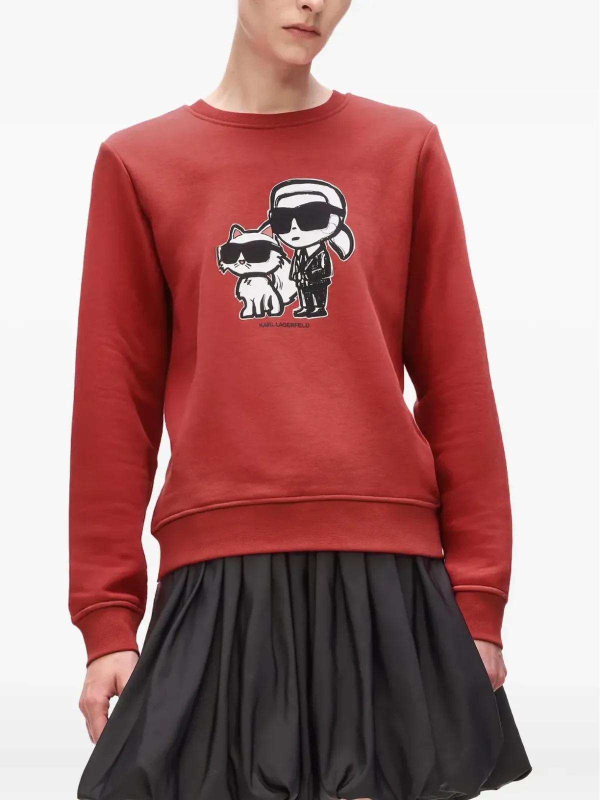 Karl Lagerfeld スケッチプリントセーター - 画像4