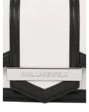 Karl Lagerfeld 小さめ K-Nova クロスボディバッグ - ホワイト - サムネイル5