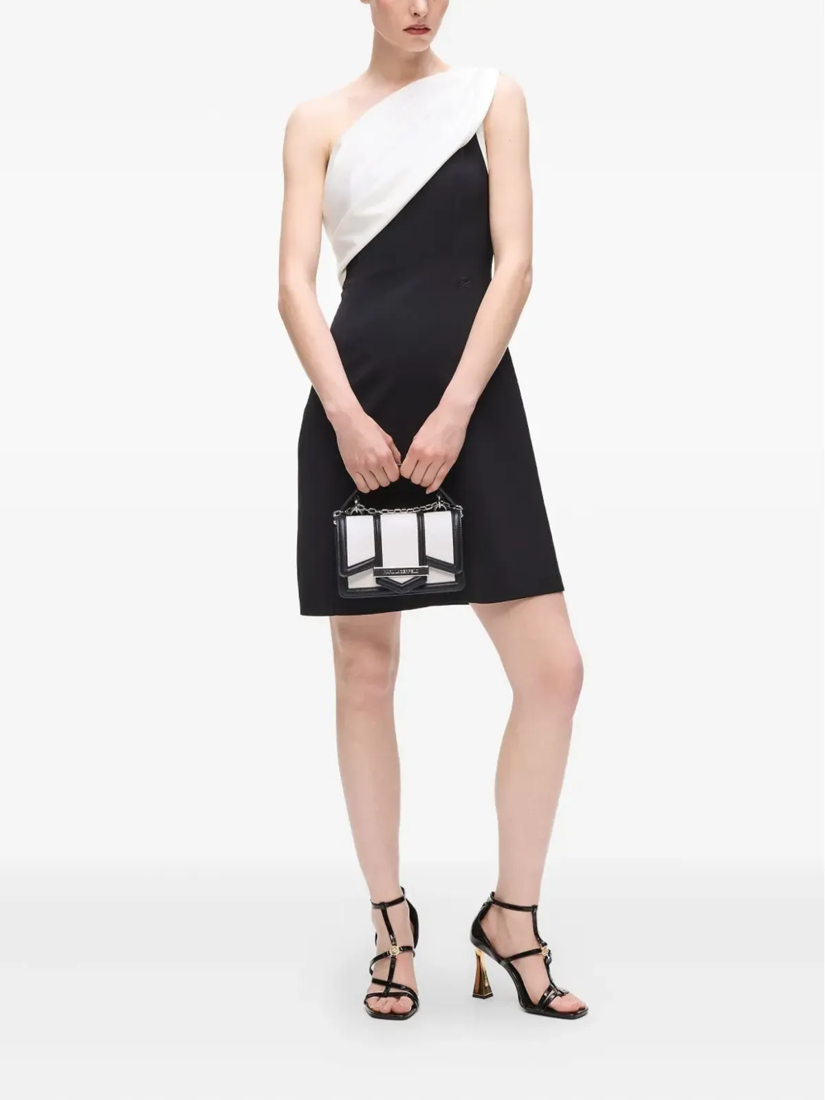 Karl Lagerfeld 小さめ K-Nova クロスボディバッグ - ホワイト - 画像2