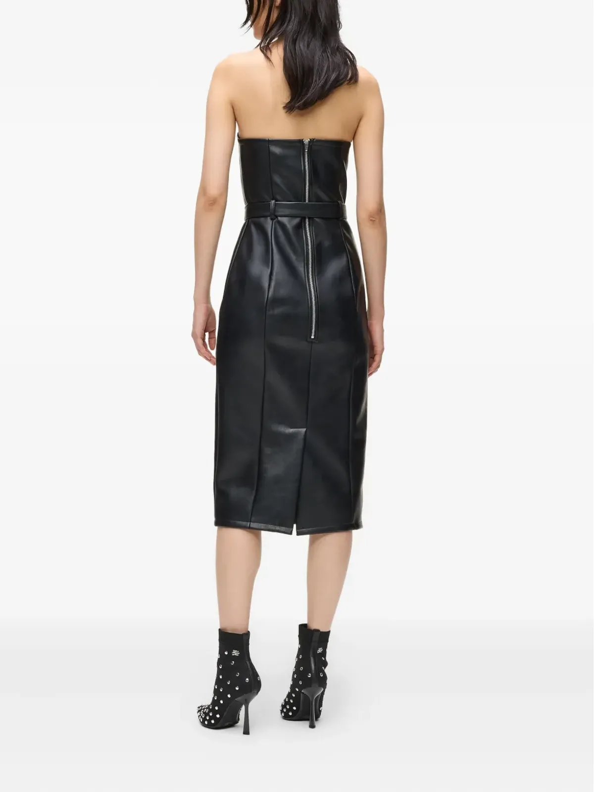 Karl Lagerfeld Jeans ストラップレス ベルテッド ドレス - 画像4