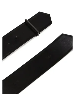Karl Lagerfeld K-Autograph ラインストーンベルト - Black - サムネイル4
