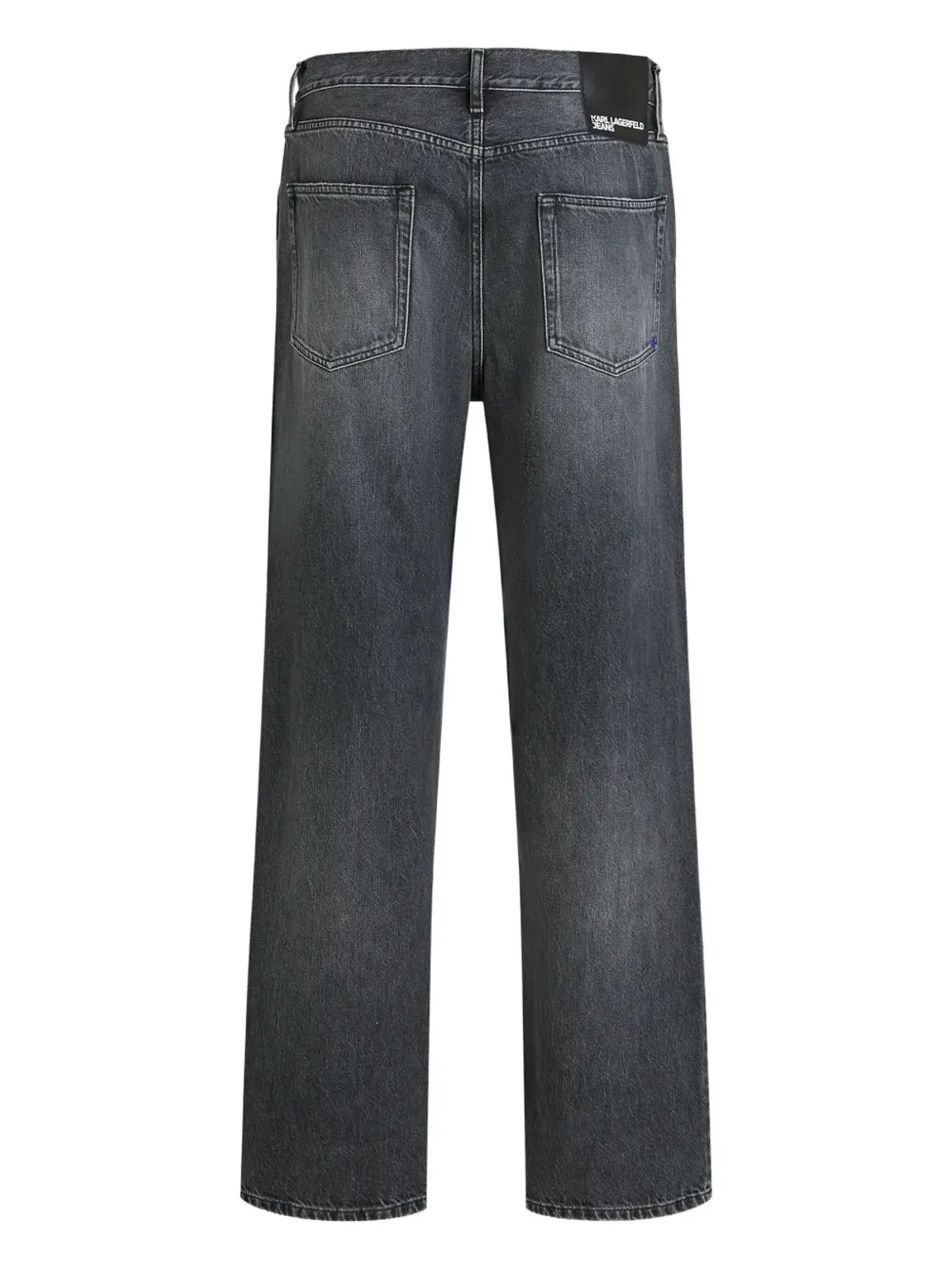 Karl Lagerfeld Jeans ロゴパッチジーンズ - 画像5