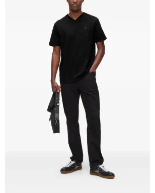 Karl Lagerfeld Kameo Vネック Tシャツ - ブラック - サムネイル2