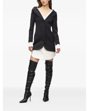 Karl Lagerfeld ミニ KL Studio レイヤードドレス - White - サムネイル2