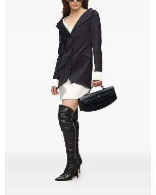 Karl Lagerfeld ミニ KL Studio レイヤードドレス - White - サムネイル3