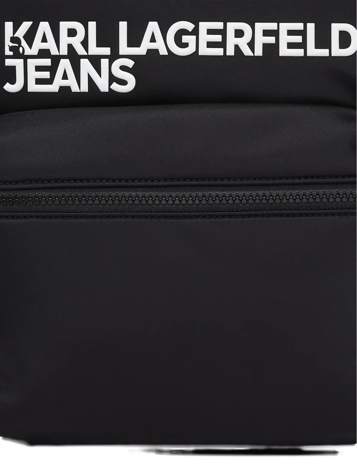 Karl Lagerfeld Jeans ロゴディテールバックパック - 画像4