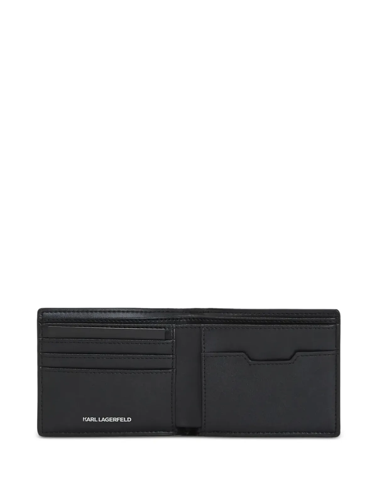 Karl Lagerfeld モノグラムレザーウォレット - 画像3