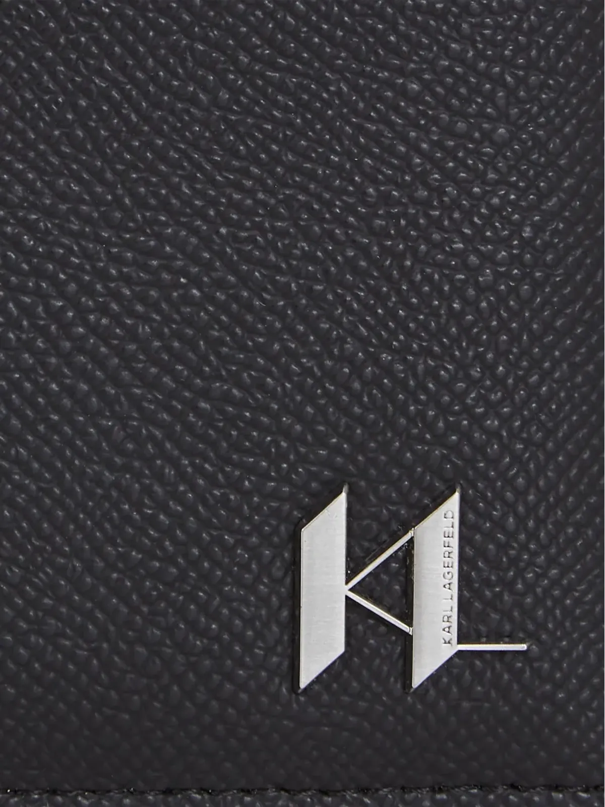 Karl Lagerfeld モノグラムレザーウォレット - 画像4