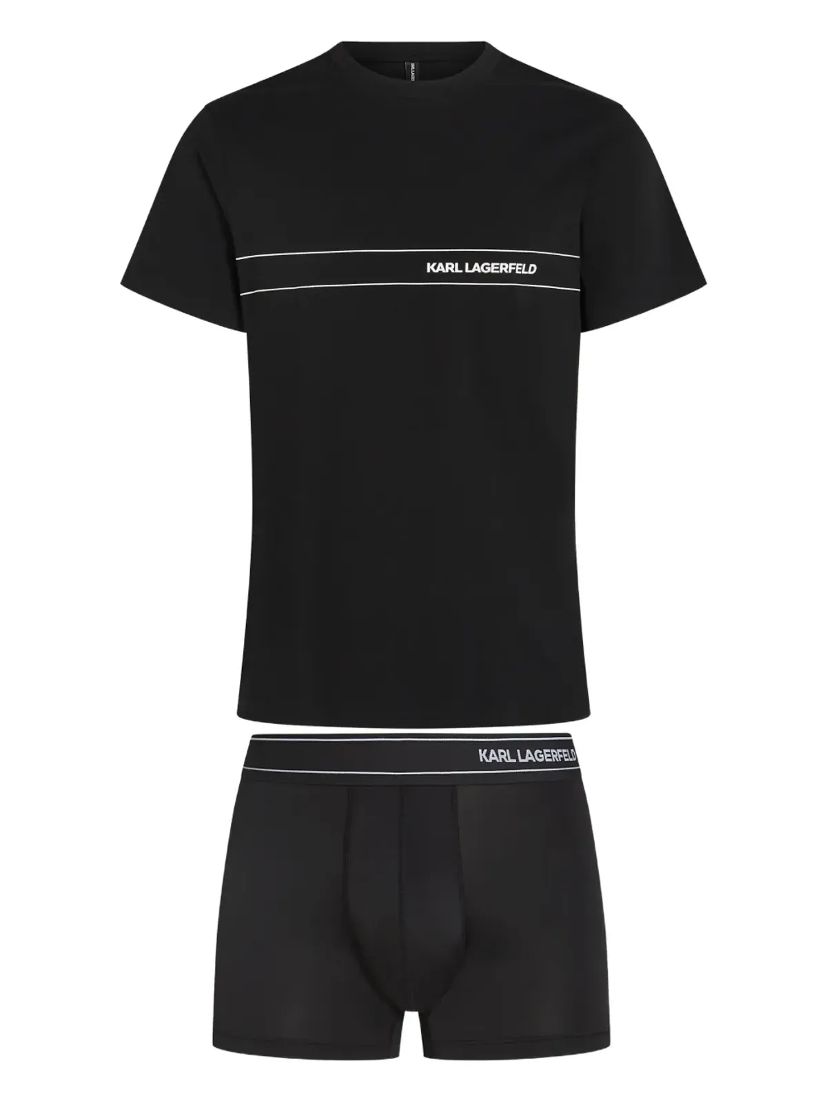 Karl Lagerfeld ロゴプリントTシャツ - 画像1