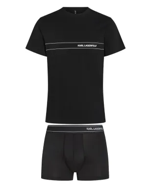 Karl Lagerfeld ロゴプリントTシャツ - サムネイル1