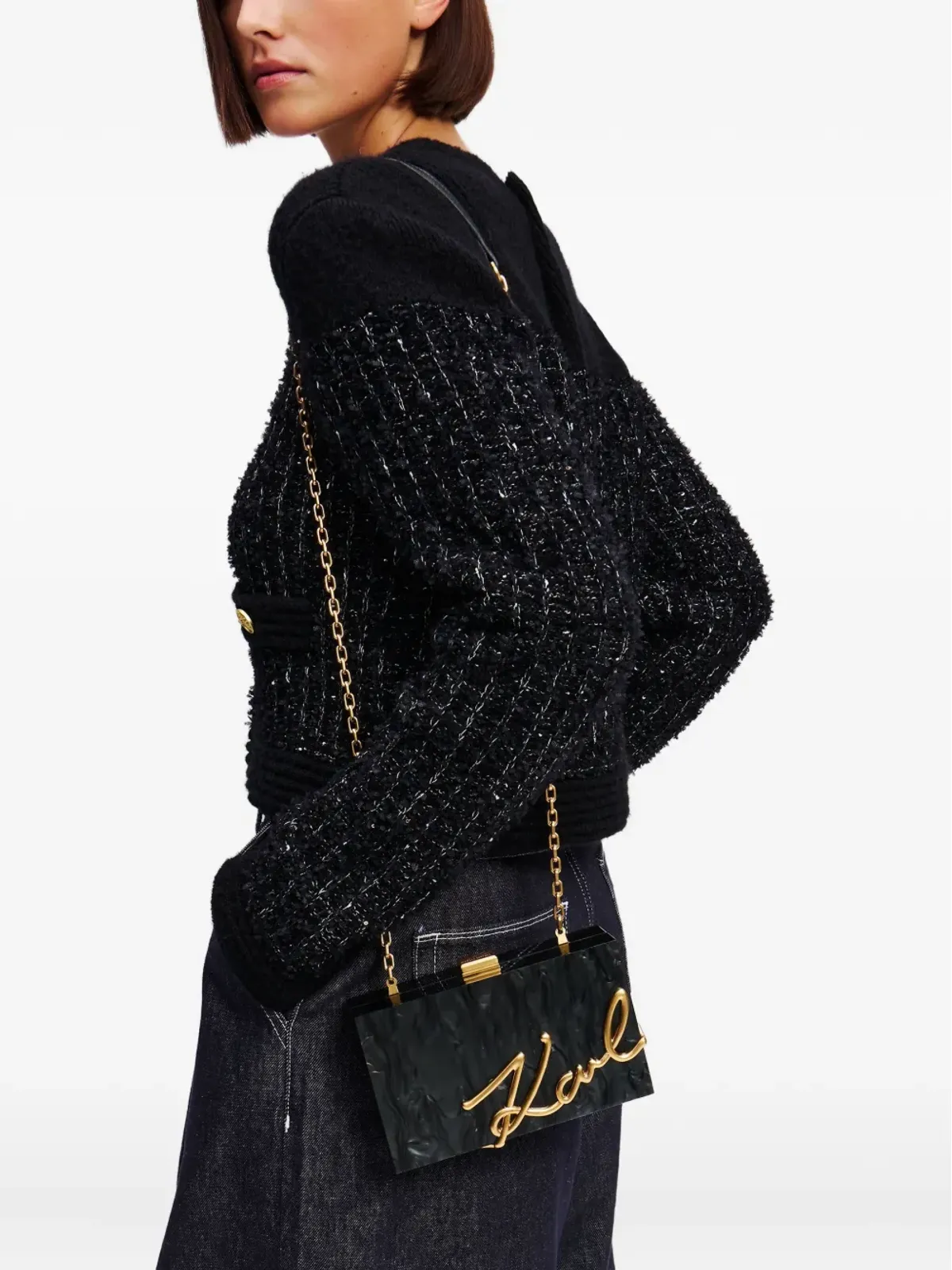 Karl Lagerfeld K-Soiree クラッチバッグ - 画像2