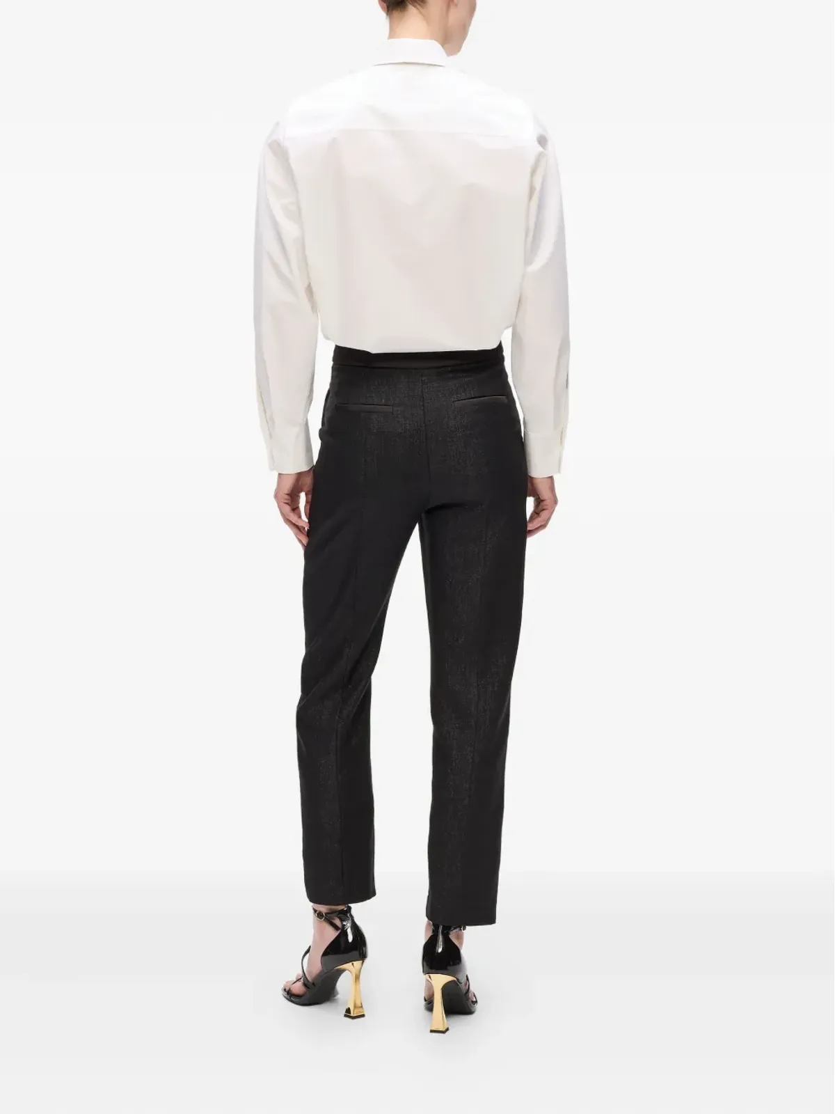 Karl Lagerfeld テクスチャード テーラードパンツ - 画像3