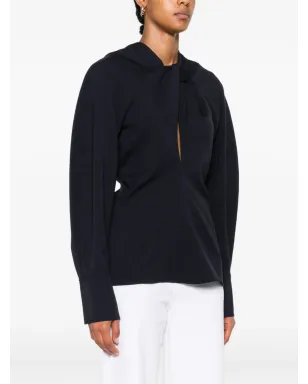 Victoria Beckham 長袖ブラウス - ブルー - サムネイル3