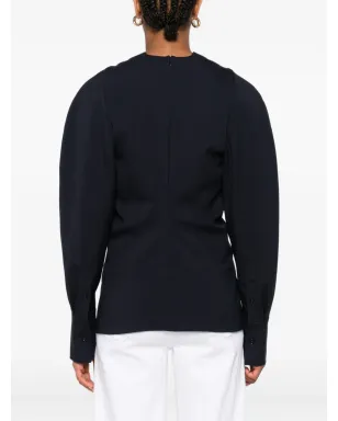Victoria Beckham 長袖ブラウス - ブルー - サムネイル4