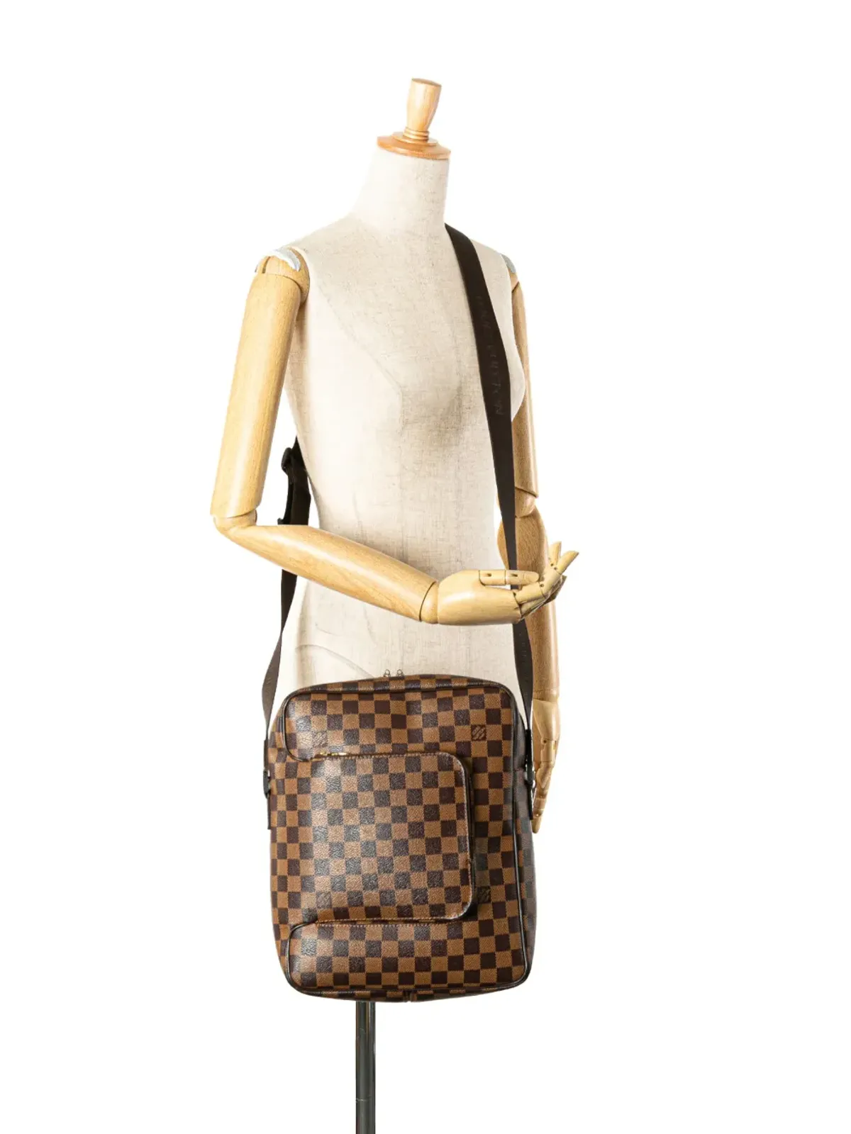 Louis Vuitton Pre-Owned Damier Ebene Olav MM クロスボディバッグ - 画像2