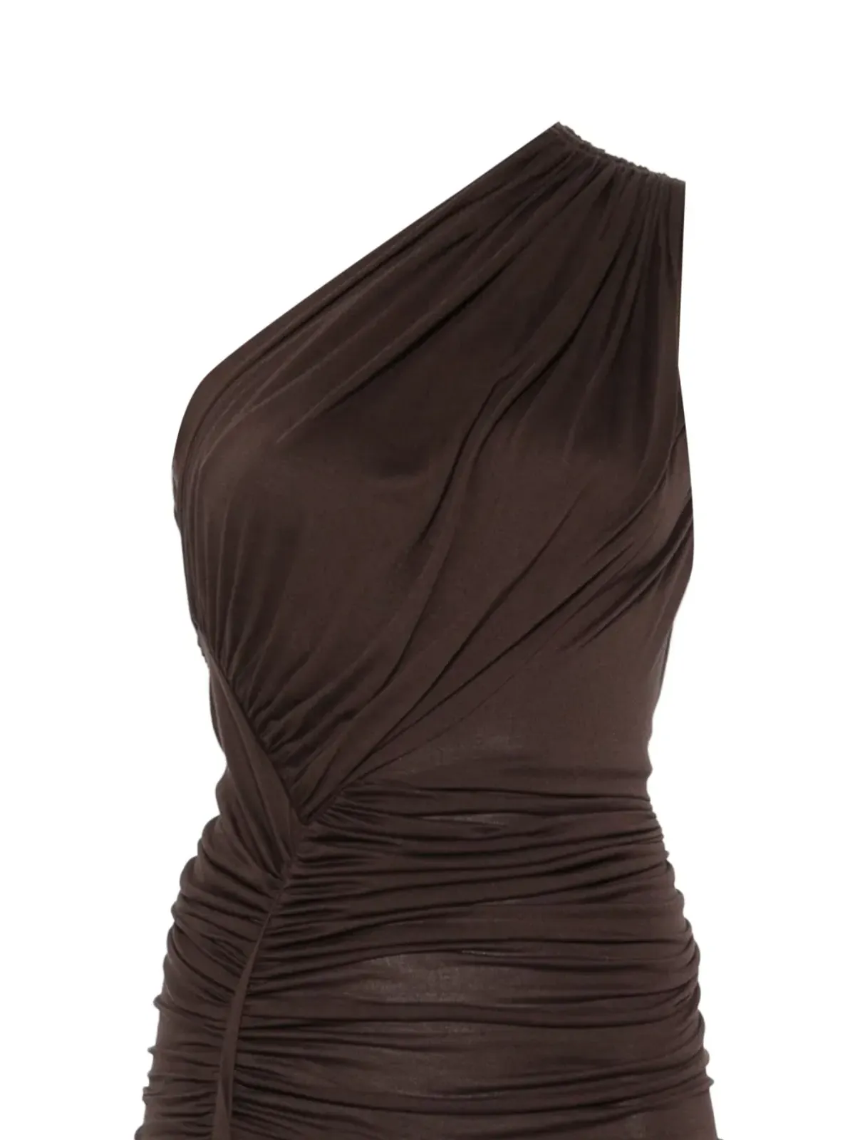 Rick Owens Lilies ワンショルダードレープドレス - 画像3