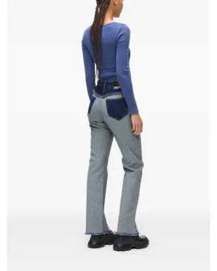 Karl Lagerfeld Jeans ハイライズストレートジーンズ - サムネイル3