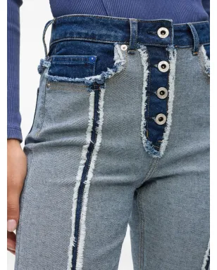 Karl Lagerfeld Jeans ハイライズストレートジーンズ - サムネイル4