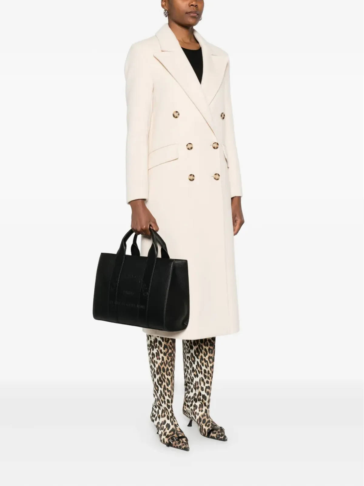 Karl Lagerfeld Rue St-Guillaume ロゴ トートバッグ - 画像2