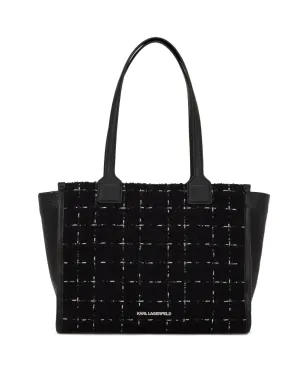 Karl Lagerfeld ブークレ織りトートバッグ - サムネイル3