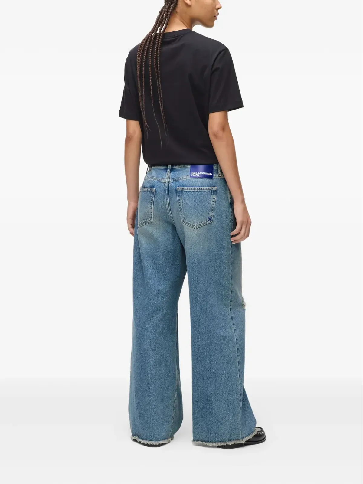 Karl Lagerfeld Jeans フレイドジーンズ - 画像4