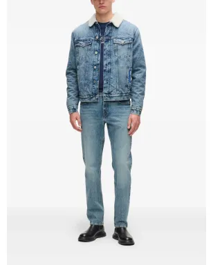 Karl Lagerfeld Jeans シアリングカラー デニムジャケット - サムネイル2