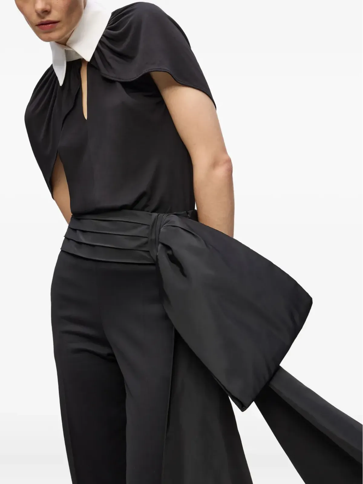 Karl Lagerfeld Karl Studio ボウディテールパンツ - 画像5