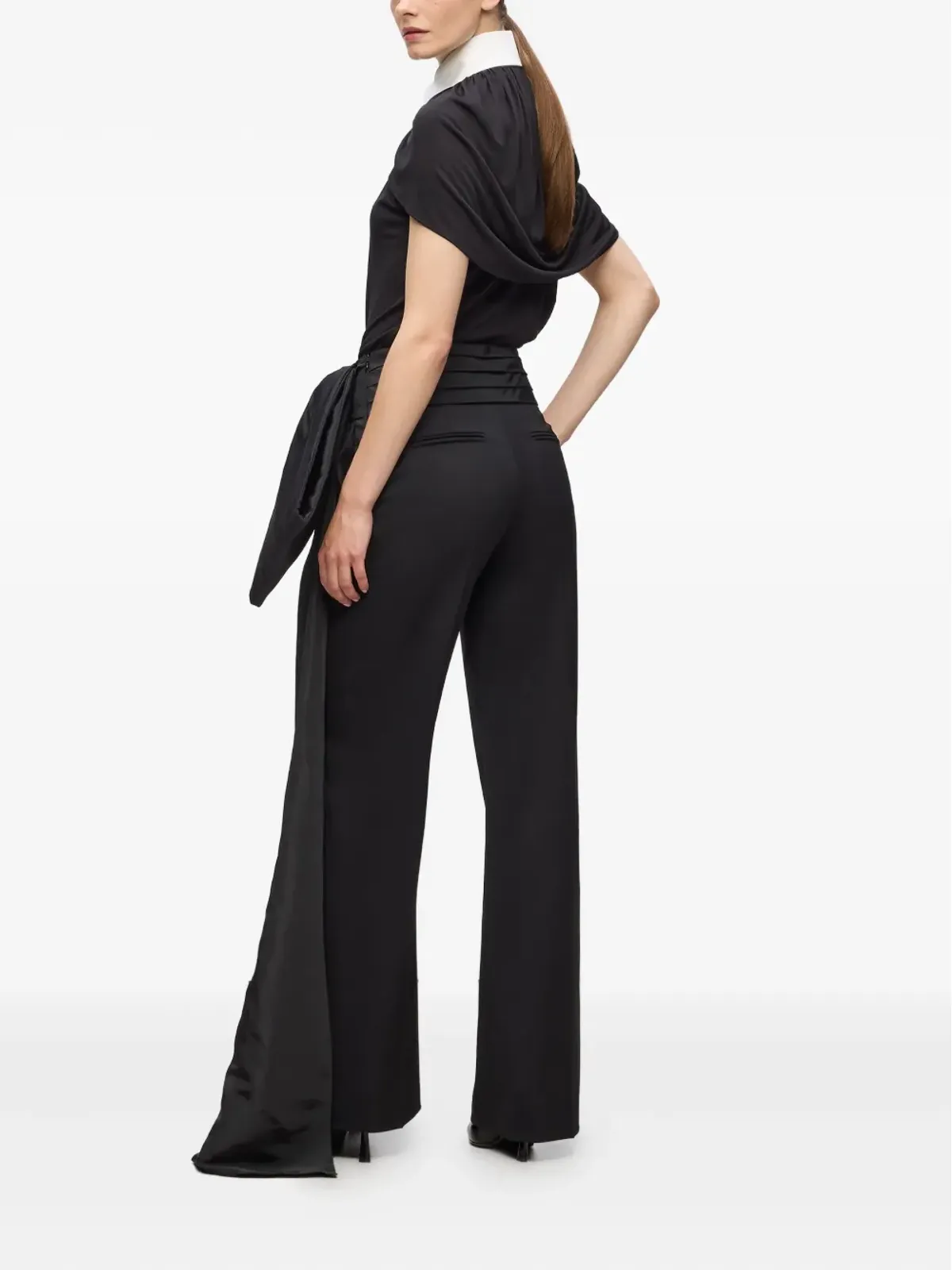 Karl Lagerfeld Karl Studio ボウディテールパンツ - 画像4
