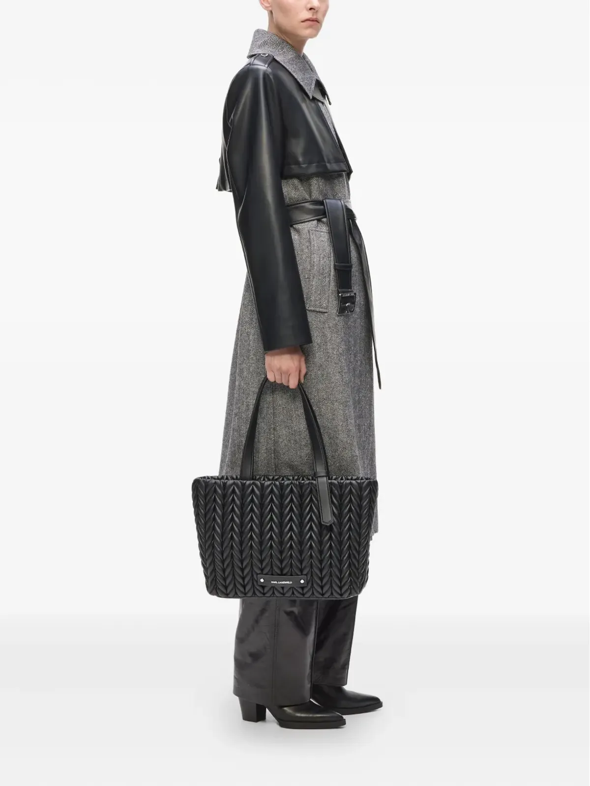 Karl Lagerfeld K/Weave トートバッグ - 画像2