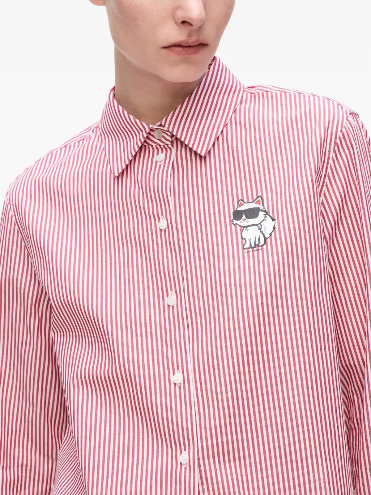 Karl Lagerfeld ストライプシャツ - 画像5