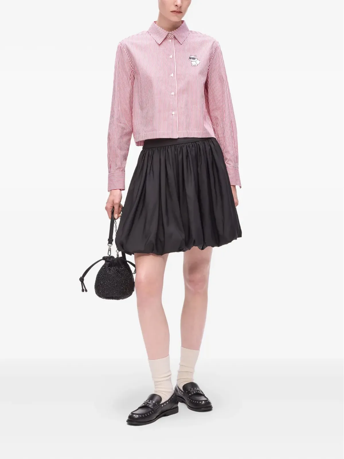 Karl Lagerfeld ストライプシャツ - 画像2