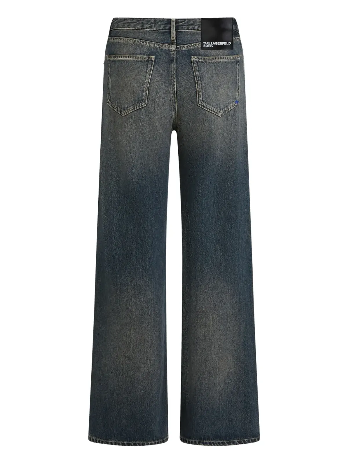 Karl Lagerfeld Jeans ロゴパッチジーンズ - 画像5