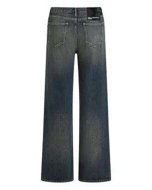 Karl Lagerfeld Jeans ロゴパッチジーンズ - サムネイル5