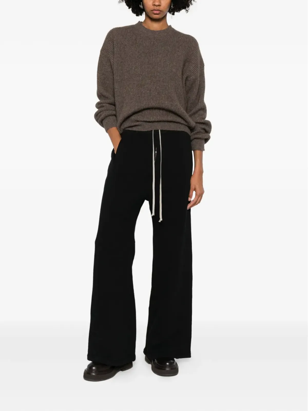 Rick Owens DRKSHDW Pusher ドローストリングウエストパンツ - 画像2