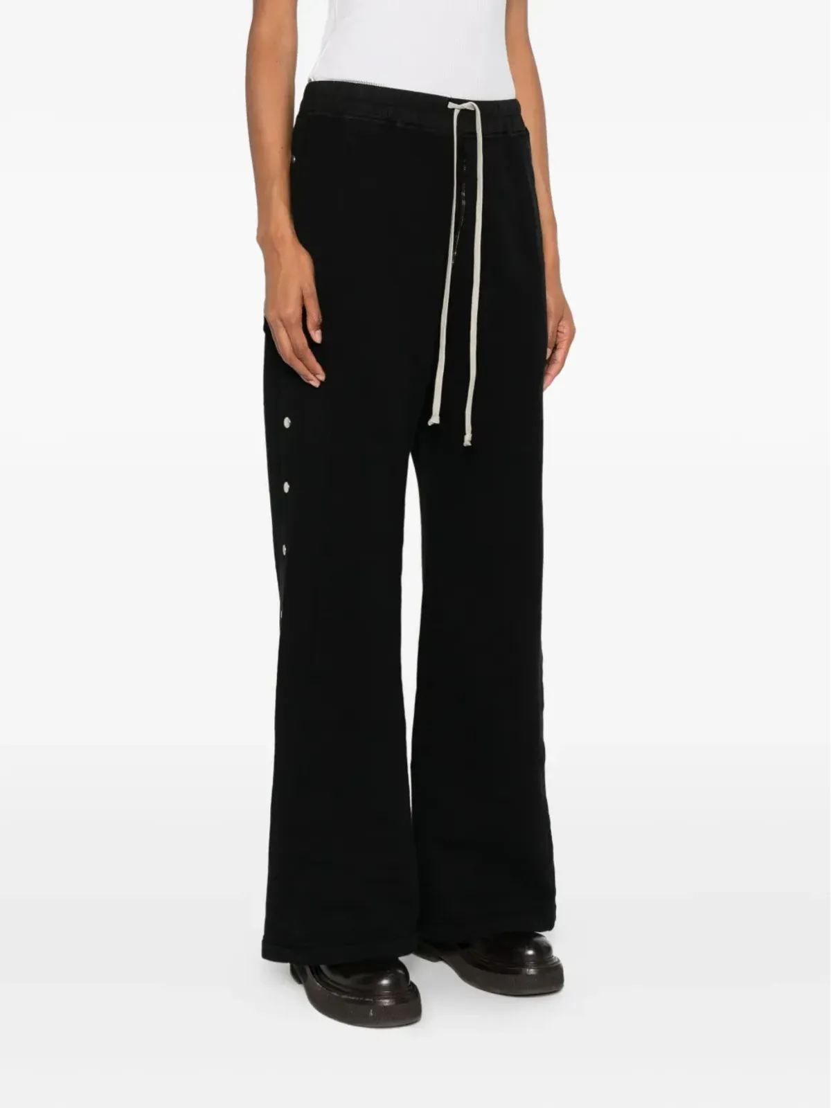 Rick Owens DRKSHDW Pusher ドローストリングウエストパンツ - 画像3