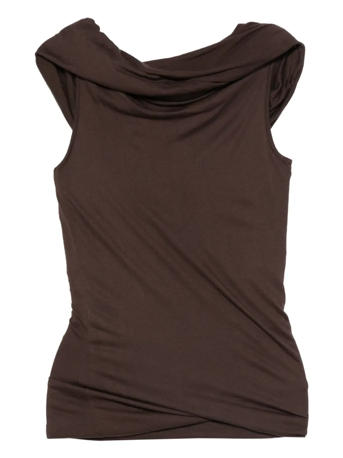 Rick Owens Lilies カウルネック ドレープトップ - 画像2