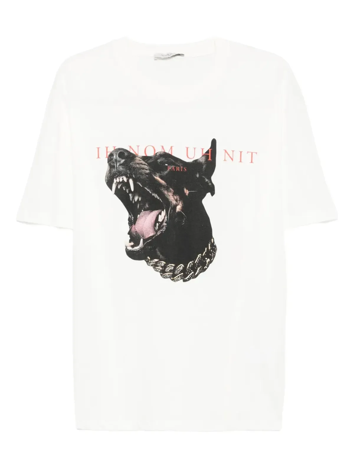 Ih Nom Uh Nit 犬プリントTシャツ - 画像1
