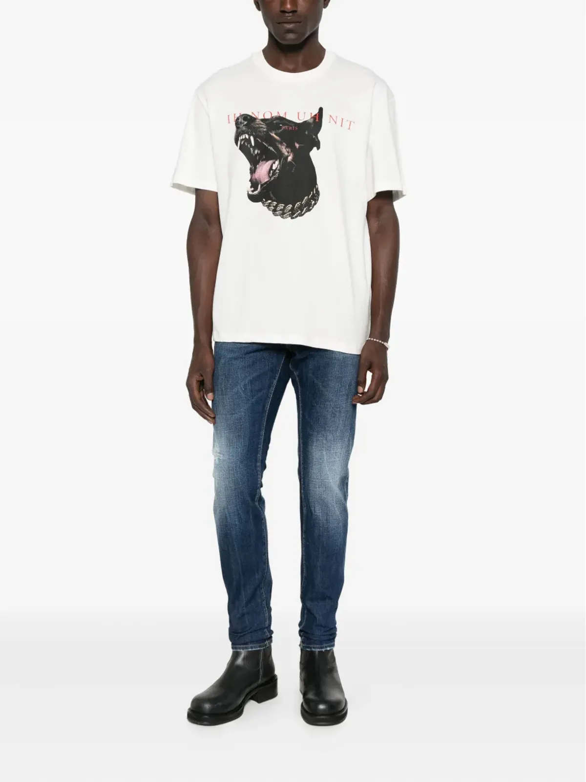 Ih Nom Uh Nit 犬プリントTシャツ - 画像2