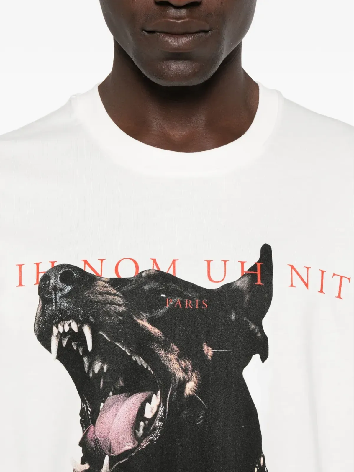 Ih Nom Uh Nit 犬プリントTシャツ - 画像4