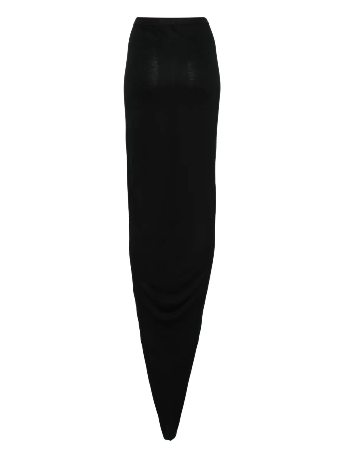 Rick Owens Lilies ギャザー入りミディスカート - 画像2