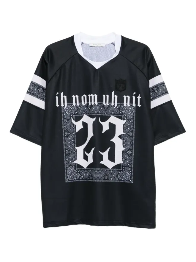 Ih Nom Uh Nit Ih Nom Uh Nit ロゴプリントTシャツの商品画像