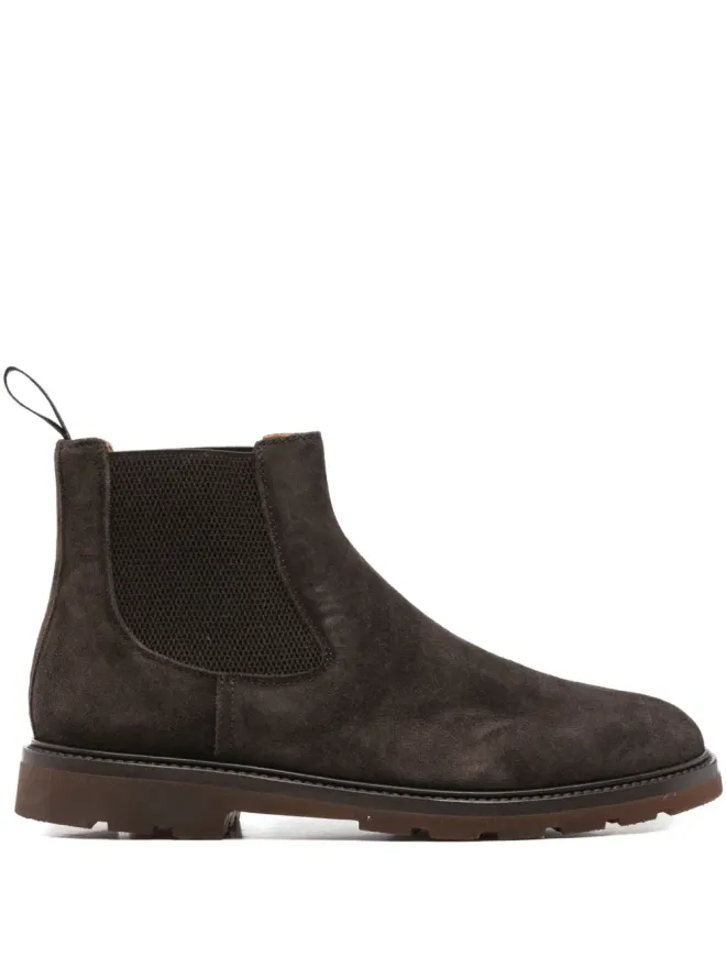 Henderson Baracco Henderson Baracco エラスティケーテッドパネル ブーツ - ブラウンの商品画像