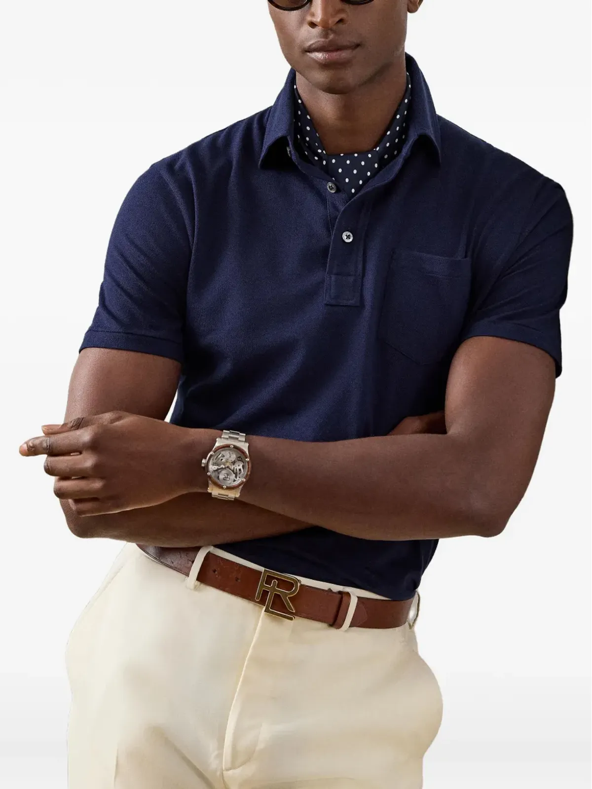 Ralph Lauren Purple Label 半袖ポロシャツ - 画像3