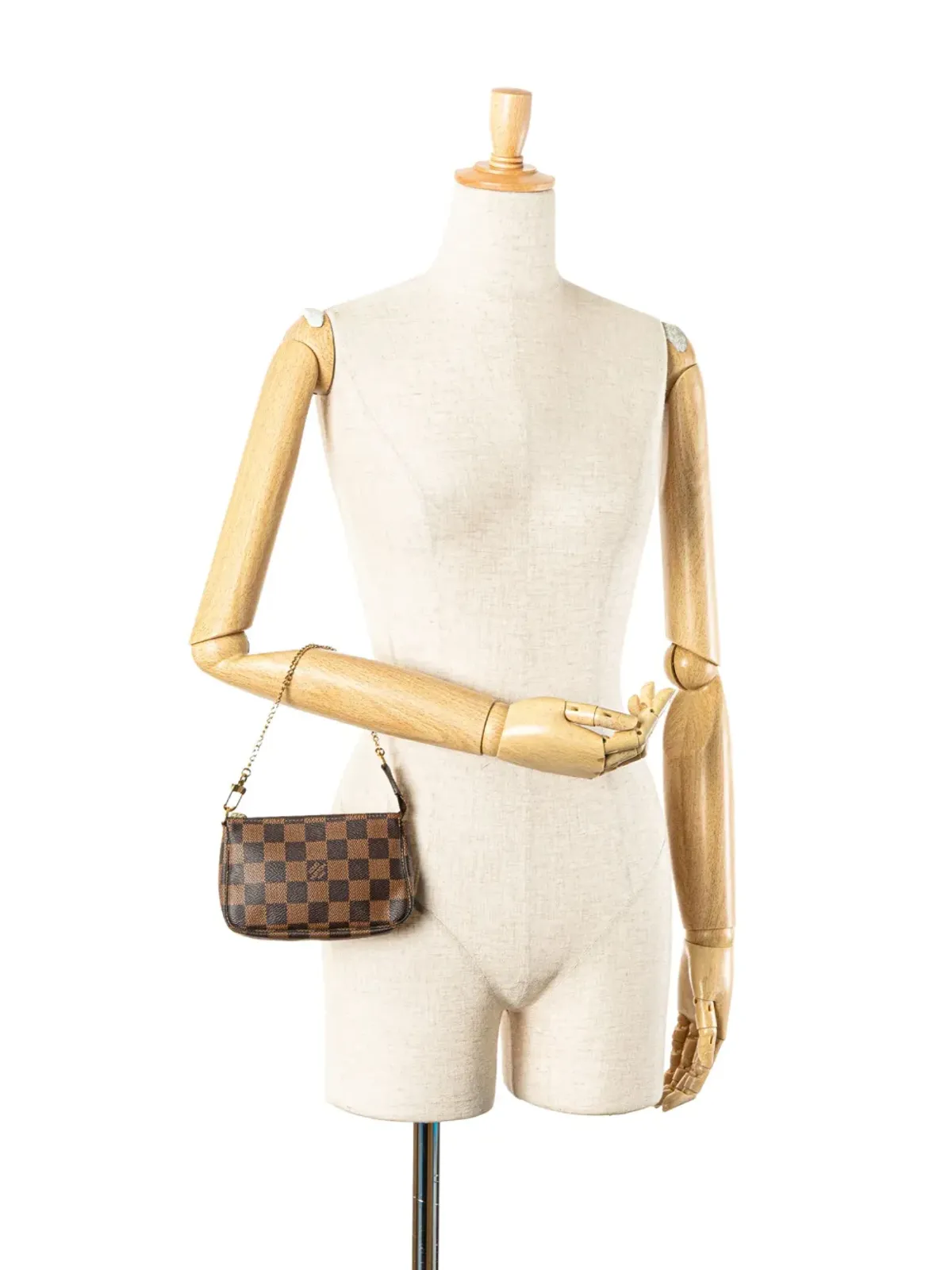 Louis Vuitton ビンテージ Damier Ebene ミニポシェット アクセソワーズ ハンドバッグ - 画像2