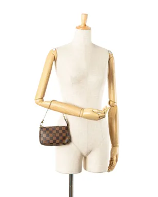 Louis Vuitton ビンテージ Damier Ebene ミニポシェット アクセソワーズ ハンドバッグ - サムネイル2